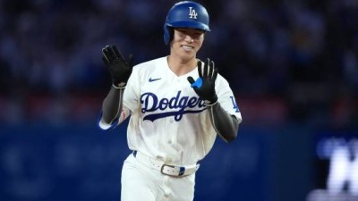 '이래도 김혜성 안 좋아 할거야?'…KIM, 2G 연속 안타 터졌다→볼넷·2도루까지 폭풍 활약 (6회 진행 중)