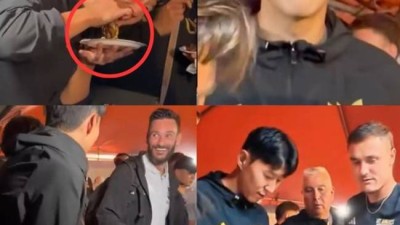 '손흥민이 길거리에서 타코를?'…경기 직후 이례적 장면에 멕시코 SNS '들썩'