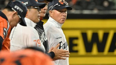 '잔루 13개' 한화, 힘겹게 이겼다…김경문 감독 선수들 포기하지 않고 최선 다했다 [대전 현장]