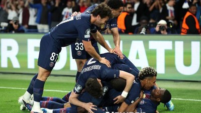 ‘이강인 김민재 결장’ 9골 터진 난타전, PSG 뮌헨에 5-4 승리