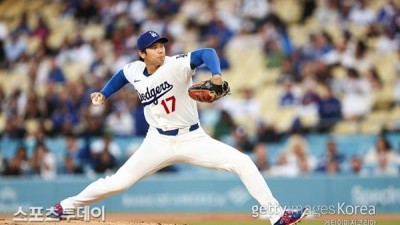 오타니, 6이닝 9K 1자책점 호투에도 패전 '쓴맛'…김혜성 무안타 침묵