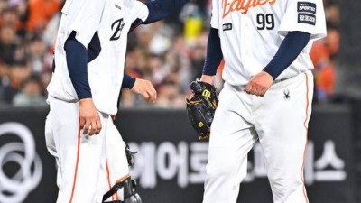 미국에서는 그 상황에서 번트 안 대는데... 김경문 감독, 류현진 대기록 무산에 진한 아쉬움 [오!쎈 대구]