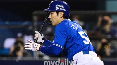 이틀 연속 163cm 작은 거인 사라졌다 무릎에 염증 증세가…그래도 박승규·김헌곤 있기에 버틴다 [MD대구]