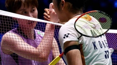 '안세영 라이벌' 中 세계 4위 긴장했다…3일 韓 만나 우버컵 결승→오랜 라이벌, 어려운 경기 예상