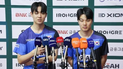 한국 남자 탁구, 36년 만에 만리장성 넘었다…세계 1위 빠진 중국 3-1 격파
