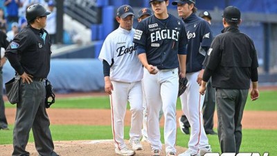'어깨 통증→1회 조기 강판' 문동주, 결국 1군 엔트리 말소...강건우 콜업 [오!쎈 대구]