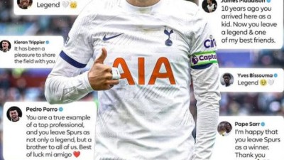 EPL 레전드 극찬, 프리미어리그는 손흥민이 그립다 전성기 SON 얼마나 잘했어?...'득점왕 시즌 소환'