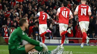아스날, 첫 챔스 우승 할까... 합산 2-1로 ATM 누르고 결승행[챔스 4강2]