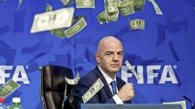 월드컵 중계권료 4000억? 우리가 호구냐 FIFA 이중잣대에 14억 중국팬 '분노 폭발'