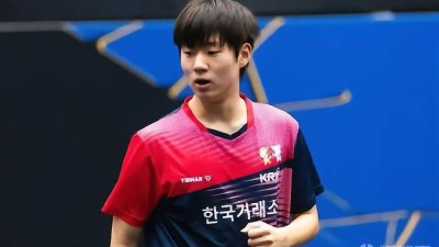 한국탁구 초신성 떴다…中 긴장시킨 2006년생 괴물 등장 2년 전에도 왕추친 꺾은 이변 전문가→8강에서 한중 리턴매치 가능성 경계