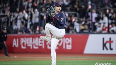 프로의 벽 확인한 롯데 신인왕 후보 박정민, 6일 KT전 무실점 투구 의미