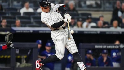 MLB 양키스 저지, 시즌 15호포 폭발…무라카미 제치고 홈런 선두