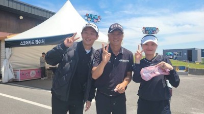 ‘연장 준비 중 2벌타’ 허인회, “사흘 동안 한두 시간밖에 못잤다”…파운더스컵 첫날 버디 3개, 보기 2개