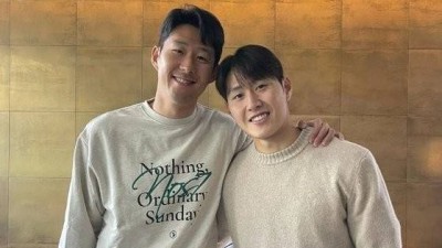 아뿔싸! 홍명보호, 결국 우려하던 상황 직면...대표팀, 두 에이스 엇갈린 희비→손흥민 사전캠프 소화, 이강인 6월 초 합류 가닥