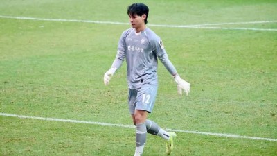 경솔한 행동 깊이 반성 심판 모욕 손동작→징계 받은 광주FC 노희동, 결국 사과문