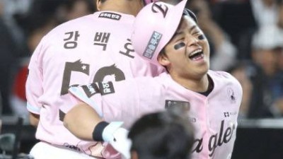 타구속도 177km, 비거리 148m 초대형 홈런. 이게 307억 최고액 타자 파워. 13G 0.143 0홈런→14G 0.450, 6홈런 팀 득점력 높아진다[대전 현장]