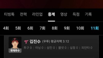 11회말 공격 앞두고 경기 종료?… 티빙 황당 실책에 김빠진 LG-한화전
