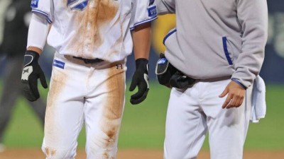 '아뿔싸' 삼성 완전체 멀어진다, '28-22HR' 거포 햄스트링 재부상…트레이드 신의 한 수 되나