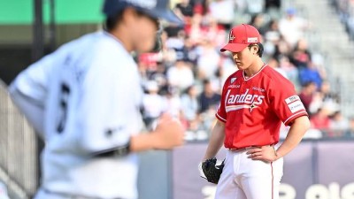 152km 찍으면 뭐하나…과제만 남은 KBO 최초 日 좌완 데뷔전, 이래서 '1선발 공백' 메울 수 있나 [잠실 현장]
