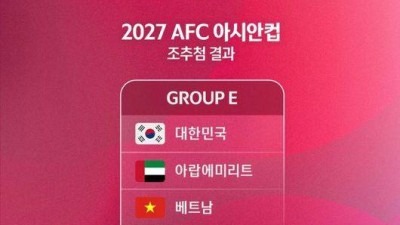 한국, 아시안컵서 요르단-이라크 피했다...아시안컵 '김상식호' 베트남과 E조 편성 [공식발표]