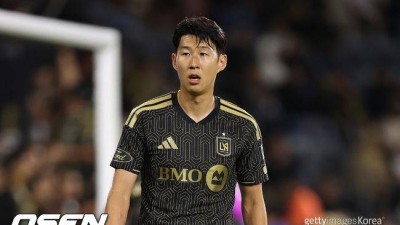 '손흥민 풀타임 침묵' LAFC, 휴스턴에 1-4 대패...2경기 연속 대량실점 '졸전'