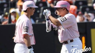“선발 붕괴? 문제없다”→5월 팀 타율 0.335 ‘압도적 1위’…한화, 화력으로 버틴다 [SS포커스]