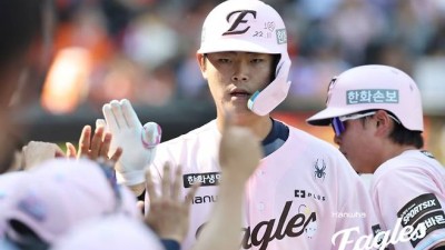 한화 '54억 포수' 후계자 신인왕? 아직 5월인데… 말 아꼈다→KBO 45년史 최초 대기록 수립 배경도 밝히다 [대전 인터뷰]