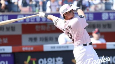 한화 메가파워, MLB급 홈런 비거리 쾅쾅쾅 폭발… 거포들로 무장, 장타력 업그레이드 신호인가