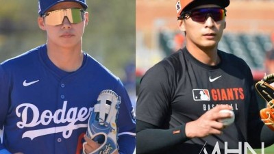 이정후 vs 김혜성, ML '절친' 맞대결…김혜성 2타수 무안타 뒤 '교체' 아쉬움