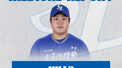 하필 지금! 타율 .296 불방망이 김도환, 햄스트링이 앞길 막았다