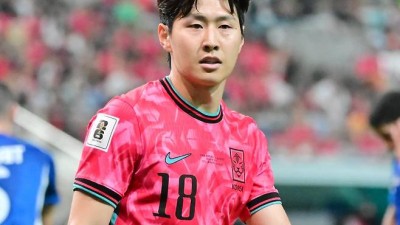'이강인 제외'…손흥민∙김민재 나왔는데, 홍명보호 에이스 빠졌다→월드컵 선수랭킹 51~75위 韓 선수 0명