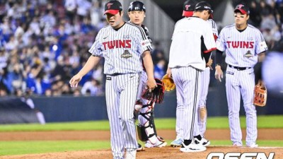 새 마무리 손주영, 불펜에서 몸 풀었는데…52억 장현식 4실점, 38억 함덕주 4실점, 이러면 마무리 써보지도 못한다