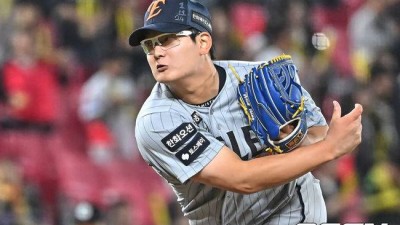 투구폼 수정 제안 거절한 김서현, 2군에서 제구 잡을 수 있을까 “던지면서 제구력 잃고 있어” [오!쎈 고척]