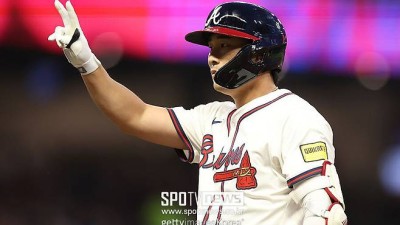 '터졌다' 김하성 173km 총알 안타 폭발→8회 빅이닝…애틀랜타 30승 선착 'ML 전체 선두'