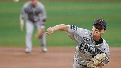 '폰세 때처럼' 정우주, 안우진 보러 온 MLB 스카우트 또 홀렸다[스한 이슈人]