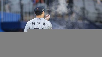 5회 욕심 있었다 고교 에이스에게 100구는 처음도 아니니까, 정우주 다음은 선발승까지?
