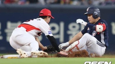 '패승승' KIA 총알송구와 다이빙캐치로 위닝S 잡다...뿌듯한 이범호 수비를 칭찬해주고 싶다 [오!쎈 광주]