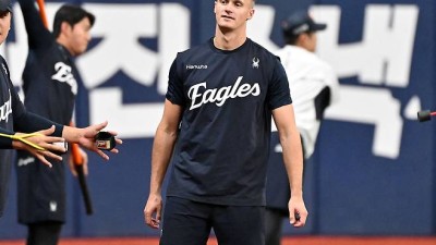 한화 지탱했던 쿠싱, 이별의 시간 왔다…수원서 고별전+유종의 미 기회 있을까
