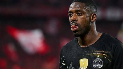 '이강인보다 더 적게 뛰었는데'…PSG 뎀벨레, 리그1 올해의 선수 수상→어이 없는 일 벌어졌다 현지 팬들도 '격분'