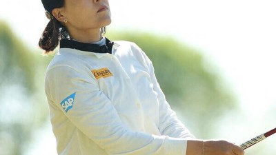 64타 몰아친 전인지, 크로거 퀸시티 2R서 '86계단 껑충' [LPGA]