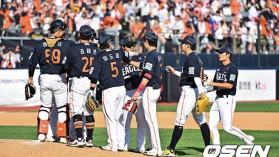 '4연속 위닝시리즈 확보' 한화, 이제 5할 보인다…상위권 향해 거침없는 진격 [오!쎈 수원]