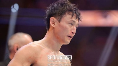 '대역전승' 역시 최두호, 2R TKO승→10년 만에 UFC 3연승…한국 파이터 복수까지 성공했다