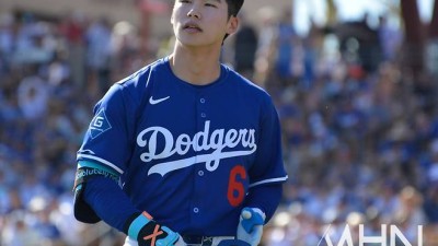 김혜성이 수상하다, 에인절스전 4타수 무안타…최근 22타수 2안타 부진