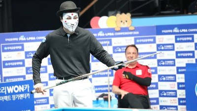 '또 4대 천왕 깼다' 의문의 당구인 해커, 쿠드롱 이어 산체스도 격침 가면 벗을 날 온다