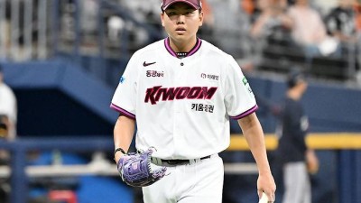 한화 무너트린 좌완 파이어볼러…안우진 빠진 영웅 선발진 희망될까?