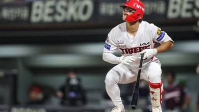 150㎞ 강속구가 머리로…김도영 맞힌 톨허스트 시즌 6호 헤드샷 퇴장