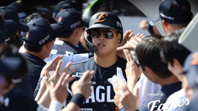 경기수보다 타점이 더 많다…한화 강백호, 디아즈도 못한 전반기 90타점 도전