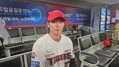 '홈런→홈런→홈런' 김성한·이종범·이범호 싹 다 소환했다…김호령 말로 표현할 수 없어요 [광주 인터뷰]