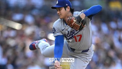 김혜성 송구→오타니 포효, 5이닝 무실점 ERA 0.73+솔로 홈런까지…'다저스 불펜 29이닝 무실점' 샌디에이고에 4-0 완승