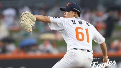 5회는 커녕 4회도 못 채웠다...'153km' 정우주 피홈런 2방 4실점, 험난한 선발 정착기 [오!쎈 대전]